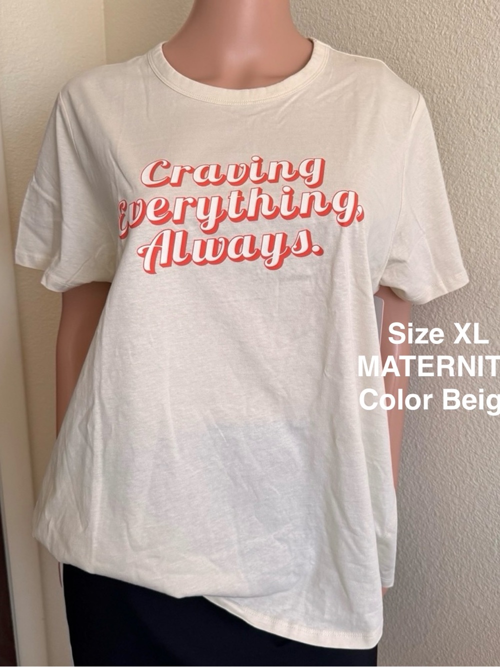 Ingrid & Isabel For Every Belly Women's Maternity Graphic Tee, XL